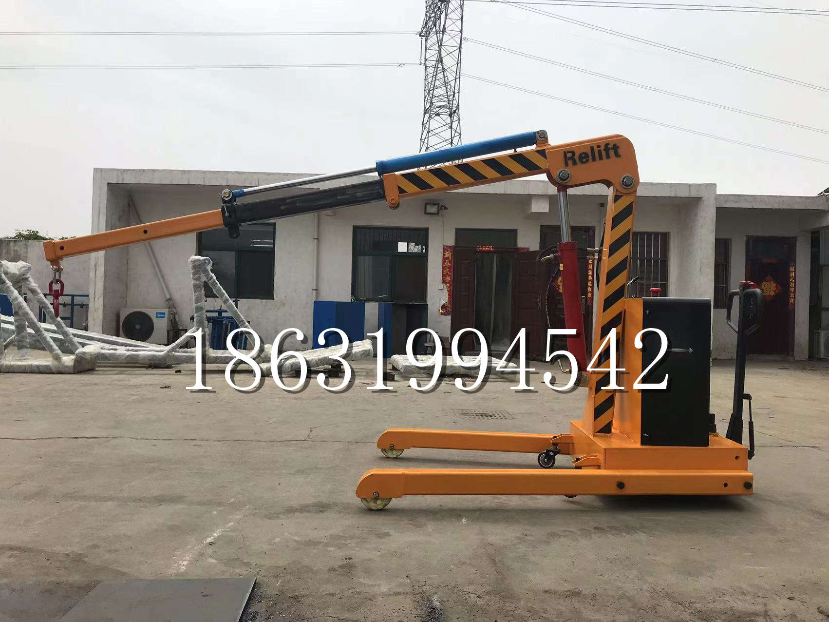 大湖乡久征定做3吨三轮随车吊 农用园林绿化移树吊 平板工程用小吊机