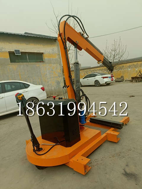 大湖乡自卸车厢随车吊 自制轮式四不像起重机 四驱平板吊 5吨 贵盛